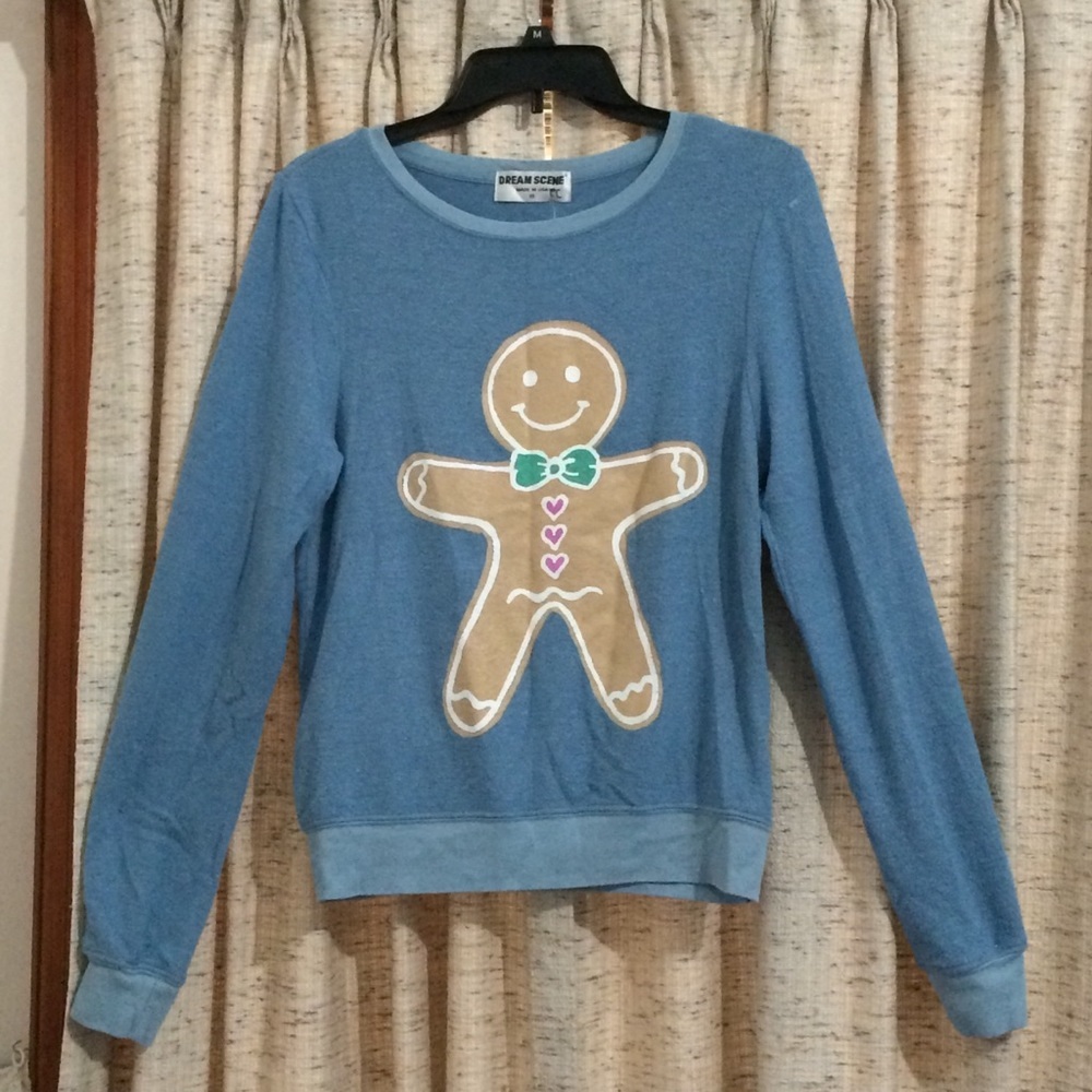 Wildfox Dream Scene Gingerbread Man Pullover